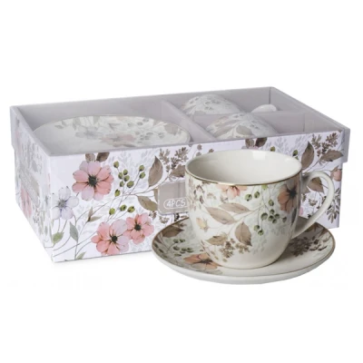 TOM-KPL. FILIŻANEK+SPODEK 2+2 250ML CR2-87