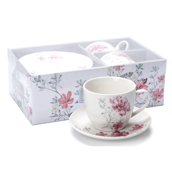 TOM-KPL. FILIŻANEK+SPODEK 2+2 250ML CR2-94