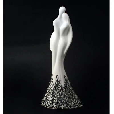 CER-AKT PARA SUKNIA *DECOR SREBRO* C-688DS