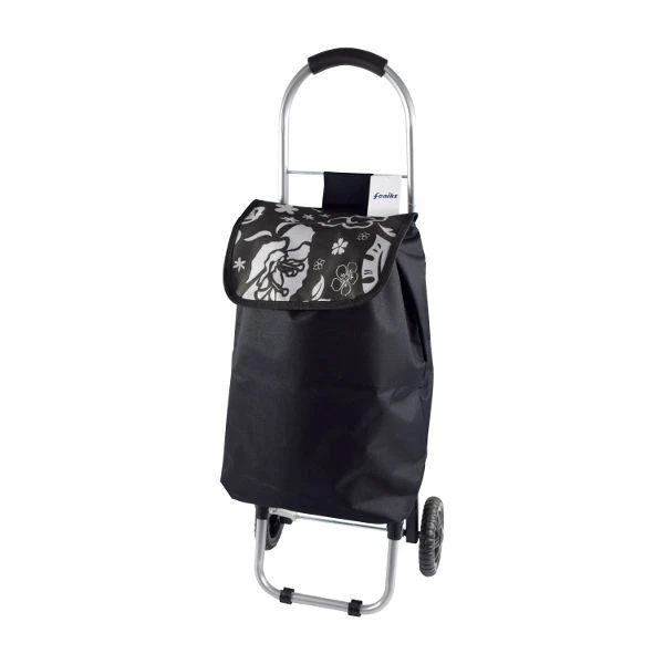 FEN-WÓZEK NA ZAKUPY 604 CZARNY