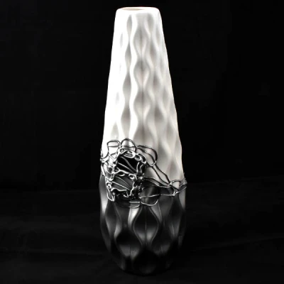 CER-WAZON MACZUGA DUŻA *DECOR 1/2 SREBRO* C-719-1/2S