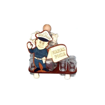 AN-KPL.KARAFKA *POLICJANT* 657