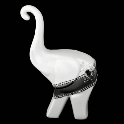 CER-SŁOŃ MODERN GRUBY DUŻY *DEKOR PASEK BIAŁY* C-340P