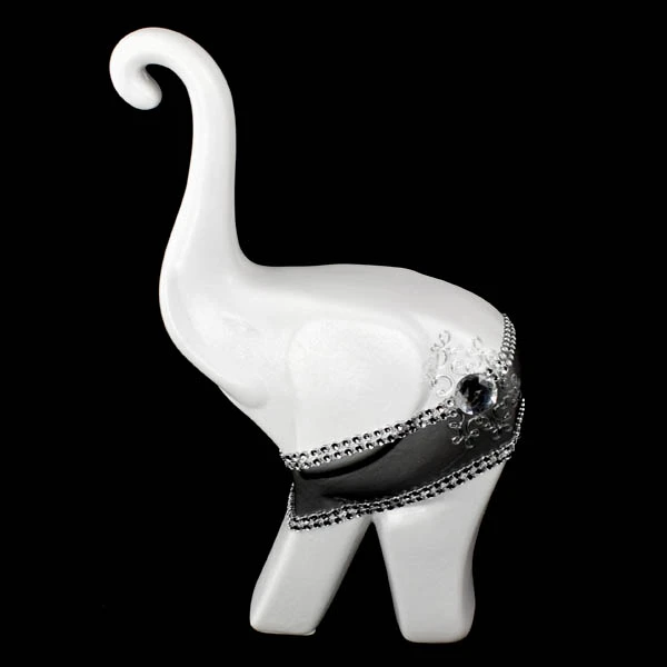 CER-SŁOŃ MODERN GRUBY DUŻY *DEKOR PASEK BIAŁY* C-340P