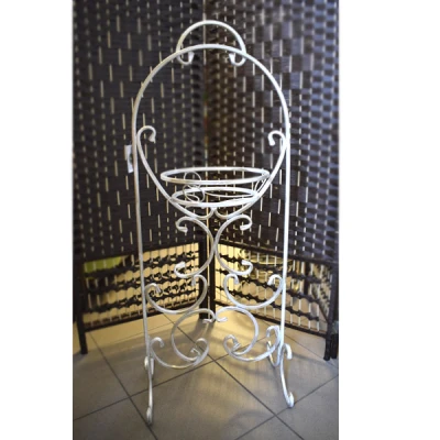 DĄSTAL - STOJAK ŚCIANA *I* BIAŁO-ZŁOTY 10-1465