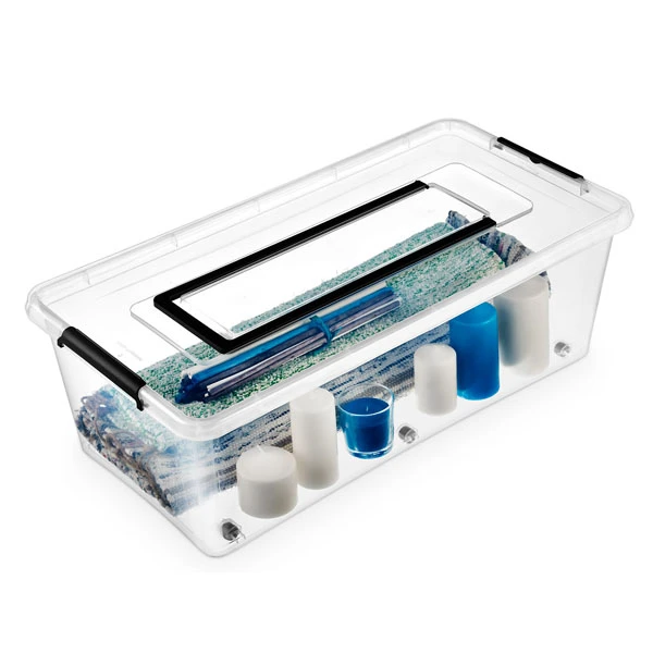 POJEMNIK *SIMPLE BOX* NA KÓŁKACH Z UCHWYTEM 55L Z/P 1824