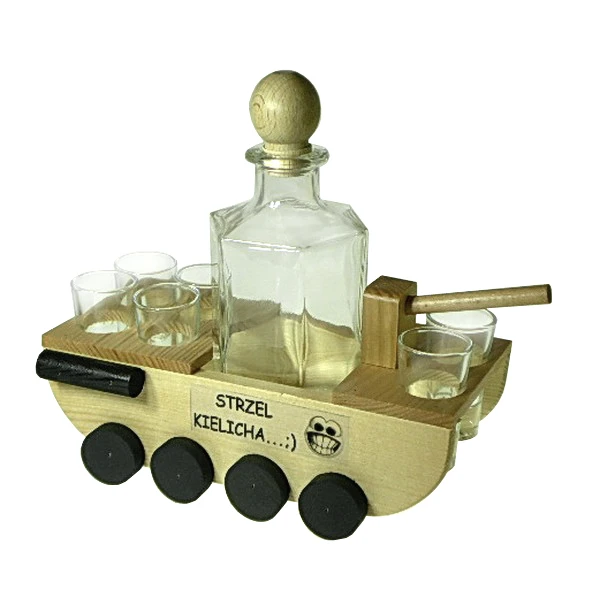 ANAPOL-KPL. KARAFKA + 6 KIEL. *CZOŁG* 513