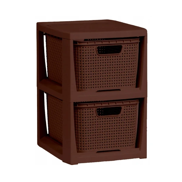 BRANQ-STOJAK Z 2 KOSZYKAMI /1727/ BRĄZ