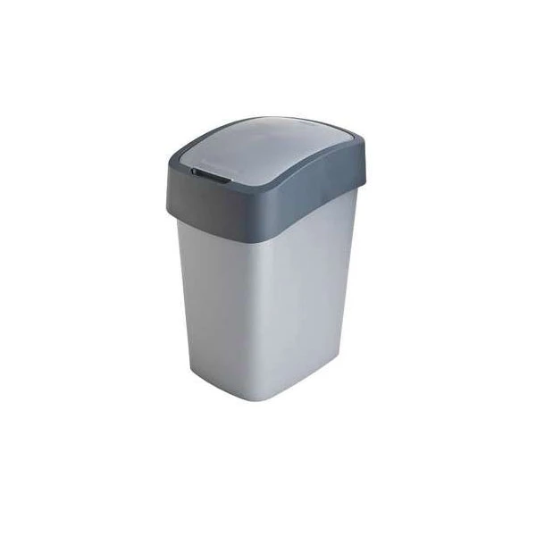 KOSZ NA ŚMIECI *FLIP BIN* 25L SZARA POKRYWA 186157