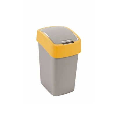 KOSZ NA ŚMIECI *FLIP BIN* 25L ŻÓŁTA POKRYWA 190169
