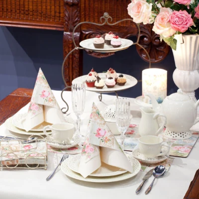 PAW-BIEŻNIK AIRLAID 40*120CM BIAŁY 20szt