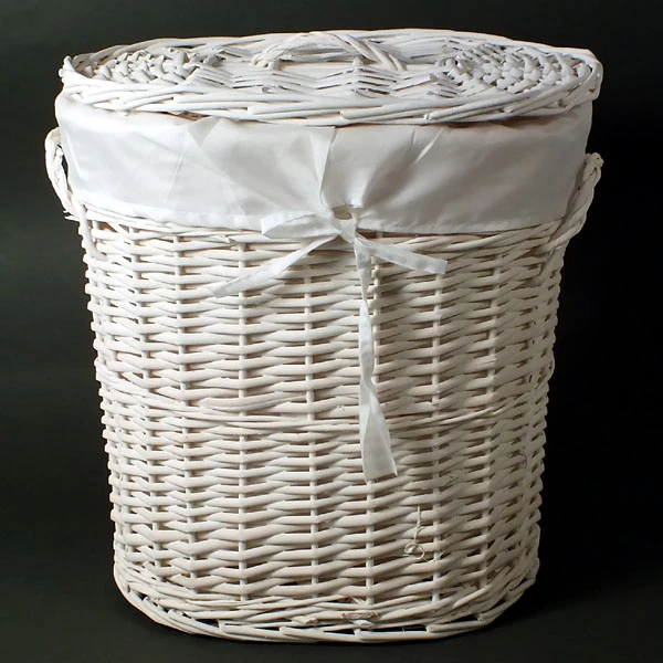 MON-KOSZ WIKLINOWY OWALNY BIAŁY ŚREDNI 1043/1074