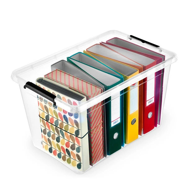 POJEMNIK *SIMPLE BOX* NA KÓŁKACH 60L Z/P 1732