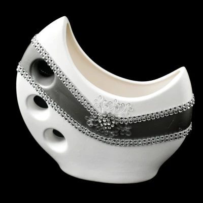 CER-WAZON KSIĘŻYC MAŁY *DEKOR PASEK-BIAŁY* C-316P