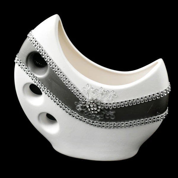 CER-WAZON KSIĘŻYC MAŁY *DEKOR PASEK-BIAŁY* C-316P