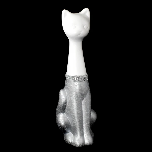 CER-KOT RUSKI DUŻY *DEKOR AKSAMIT* C-117AK