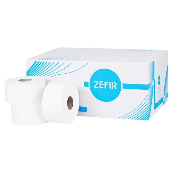KPL. 12 ROLEK PAPIERU ZEFIR BIG ROLA C130 2W CELULOZA A'12