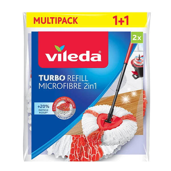 VILEDA-KPL 2 WKŁADÓW *EASY WRING CLEAN TURBO* 166142
