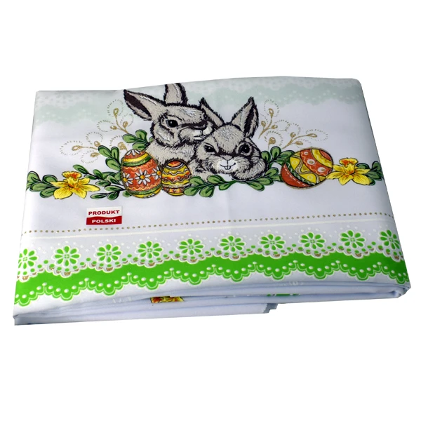ROD-OBRUS 140X220 *WIELKANOC* ZIELONY