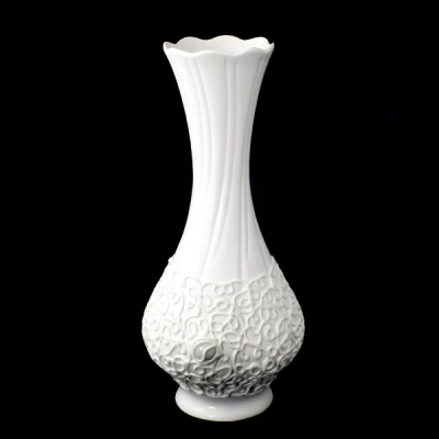 CER-WAZON ALLEGRO SMUKŁY DUŻY *DEKOR BIAŁY* C-777DB