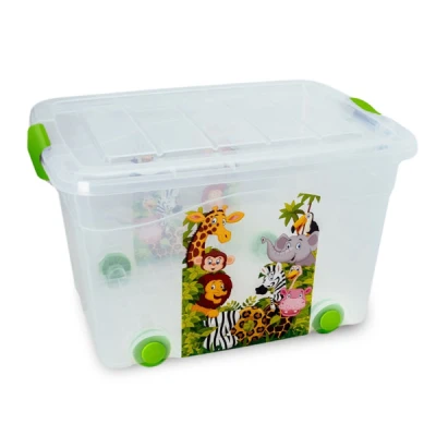 KON-POJEMNIK ROLLER BOX 40L Z/P *ZWIERZAKI* 12798