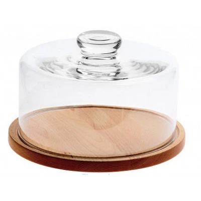 GLASMARK-DESKA OKRĄGLA Z KLOSZEM SZKLANYM FI 28