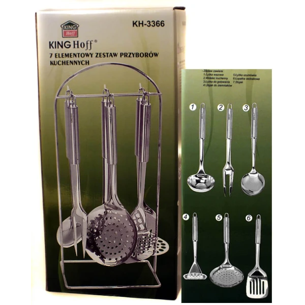 KH-3366 PRZYBORY KUCHENNE 7EL.