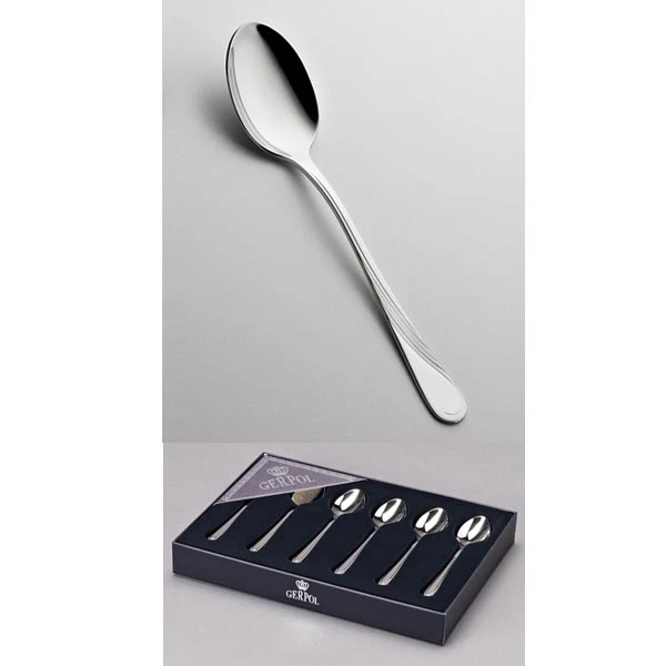 GER-*VIOLINO* ZESTAW ŁYŻECZEK DO KAWY 6 CZ. POLER.