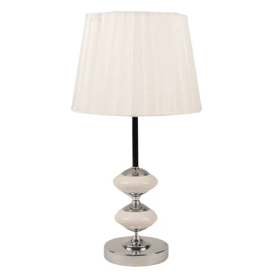 TOM-LAMPA NOCNA 45CM LC62 biały klosz