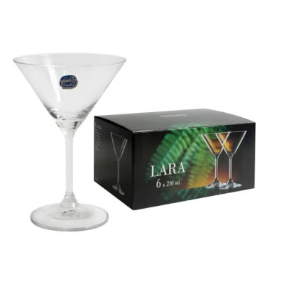 BOH-6 KIELISZKÓW MARTINI 210 *LARA*