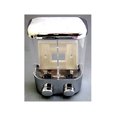 DOZOWNIK MYDŁA PODWÓJNY CHROM