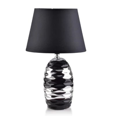 MON-LAMPA LARA JET SILVER 38CM 8246