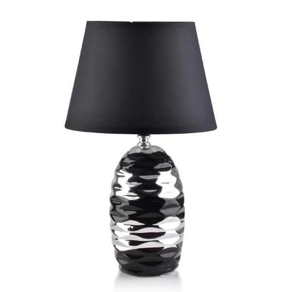 MON-LAMPA LARA JET SILVER 38CM 8246