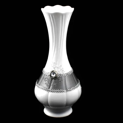 CER-WAZON ALLEGRO SMUKŁY DUŻY *DEKOR PASEK BIAŁY* C-777P