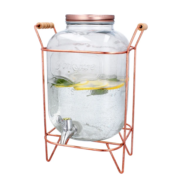 CH-SŁÓJ ZDOBIONY Z KRANEM NA STOJAKU 5L 9109