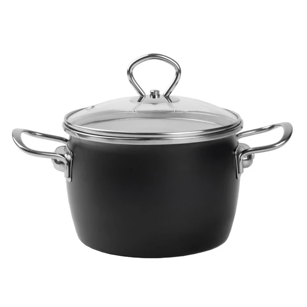 RYB-GARNEK EMALIOWANY OKUWANY 16 Z/P 2,3L CZARNY MARYNA