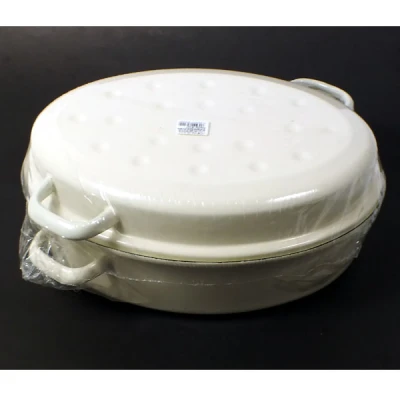 ELO-GĘSIARKA EM. 34CM OWAL KREMOWA