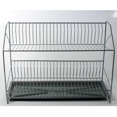 ANDER-SUSZARKA DO NACZYŃ II SREBRNA 50CM