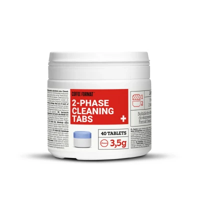 COFFEE-TABLETKI 2-FAZOWE CZYSZCZĄCO-KONSERWUJĄCE 40X3,5G