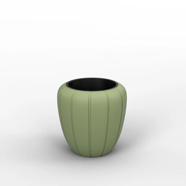 LAM-DONICZKA * GAJA NISKA*  fi400 h430 OLIWKOWA + WKŁAD FI28