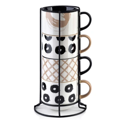 MON-KPL. 4 FILIŻANEK 250ML GEO 7722