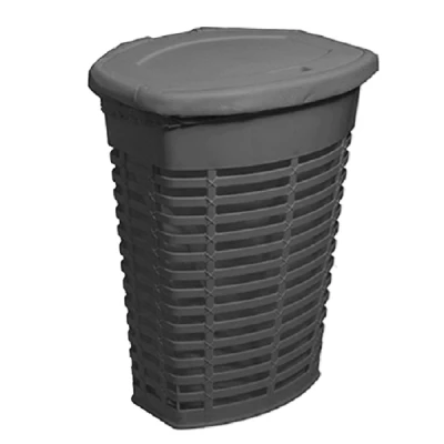 KATEX-KOSZ NA BIELIZNĘ *PALM* 50L *SZARY*