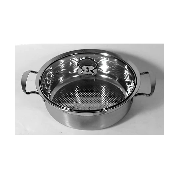 SALIX-RONDEL DO SMAŻENIA RYFLOWANY 26CM *PROFI*