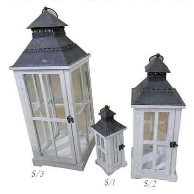 TOM-LATARNIA DREWNIANO-METALOWA S/2 *LR09*