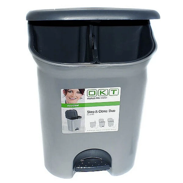 OKT-KOSZ *STEP & CLOSE* DUO 2X11L