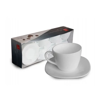 PARMA-KPL. FILIŻANEK+SPODKI 6+6 220ML 498950 BORMIOLI