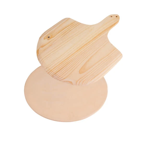 BIO- KAMIEŃ OKRĄGŁY DO PIZZY Z ŁOPATKĄ 33X33 312006