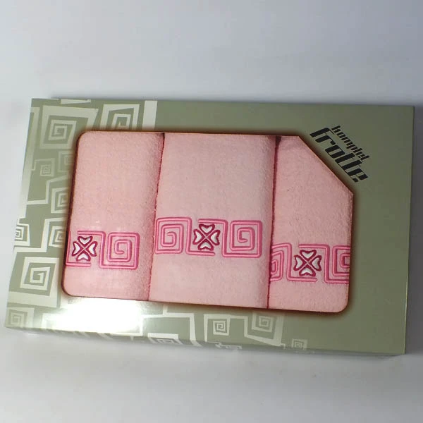 EUROMAT-KPL. 3 RECZNIKÓW *SZMARAGD HAFT*