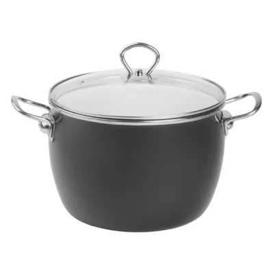 RYB-GARNEK EMALIOWANY OKUWANY 20 Z/P 4L CZARNY MARYNA