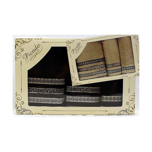 EUROMAT-KPL. 3 RĘCZNIKÓW HAFT JUNGLE